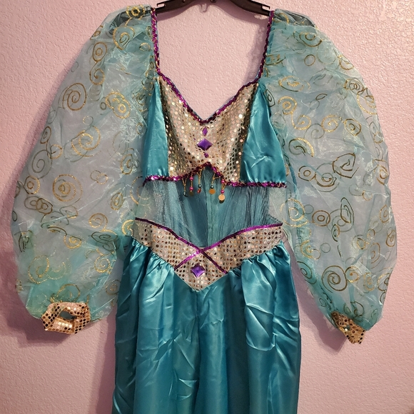 Plus Disney Aladdin Jasmine Women's Adult Costume XXL - Picture 5 of 14